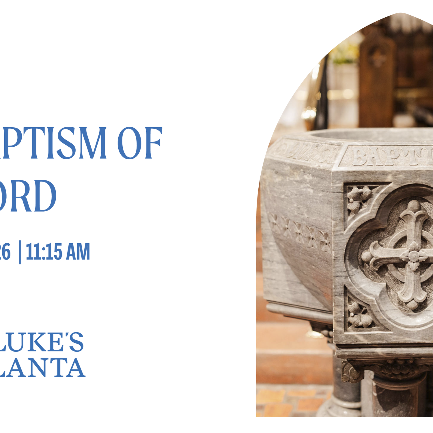 First Sunday after the Epiphany The Baptism of Our Lord episode artwork